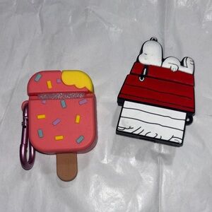 Cute Popsicle and Snoopy AirPods Cases